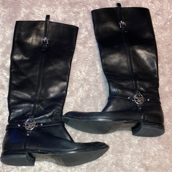 Coach black boots